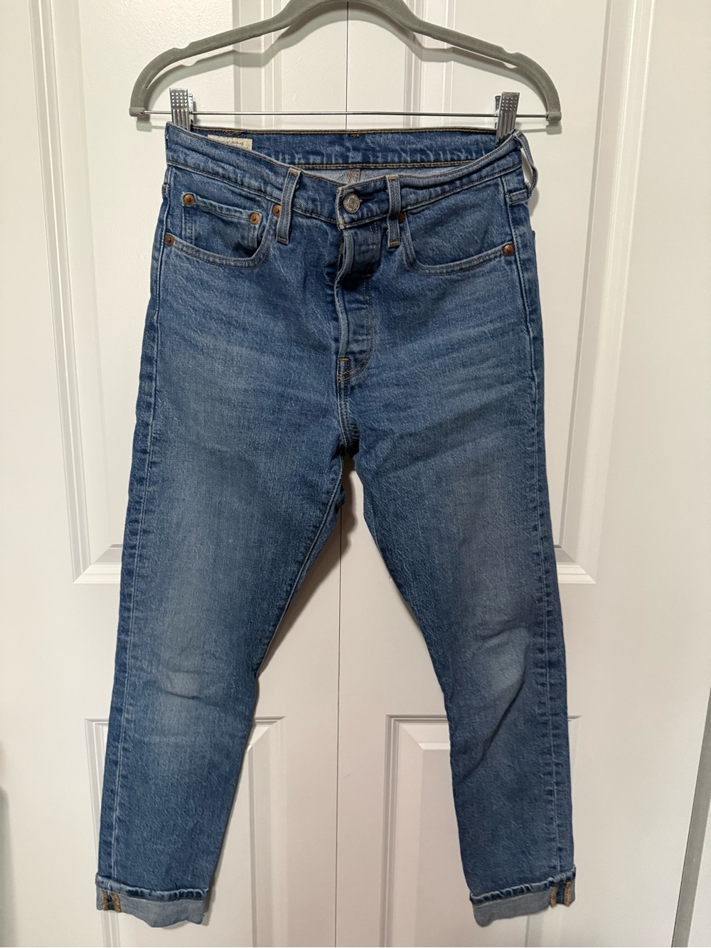 Levi's Women's Straight Leg Jeans - Medium Blue Wash